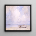 La Plage du Sud - Emil Carlsen — ingelijst kunstwerk aan de muur