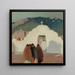La Porte Blanche - Victor Higgins — ingelijst kunstwerk aan de muur
