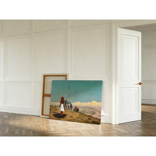 La Prière dans le Désert - Jean-Léon Gérôme | Reproduction Tableau Décoration murale affiche copie