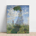 Reproduction of the painting La Promenade - Claude Monet
