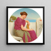 La Réponse - John William Godward — ingelijst kunstwerk aan de muur