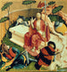 De Opstanding van Jezus Christus - Hans Multscher — weergave van het kunstwerk