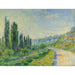 Reproductie van het schilderij La Route De Vétheuil - Claude Monet