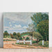 Reproductie van het schilderij La Route de Verrières - Alfred Sisley