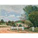 Reproductie van het schilderij La Route de Verrières - Alfred Sisley