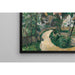 Reproductie van het schilderij La Route tournante - Paul Cézanne