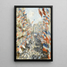 Reproductie van het schilderij La Rue Montorgueil - Claude Monet