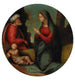 La Sainte Famille - Toscaanse school — weergave van het kunstwerk
