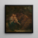 La Sainte Famille - Francisque Millet — ingelijst kunstwerk aan de muur