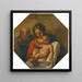 De Heilige Familie - Sebastiano Ricci — ingelijst kunstwerk aan de muur