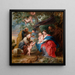 De Heilige Familie onder een appelboom - Peter Paul Rubens — ingelijst kunstwerk aan de muur