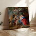 Reproductie van het schilderij De Heilige Familie onder een appelboom - Peter Paul Rubens