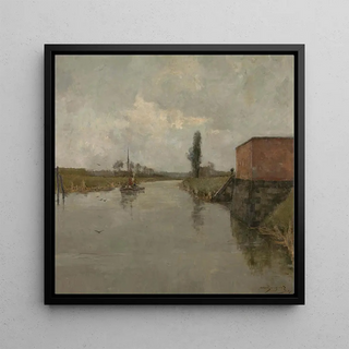 La Schelde à Dendermonde - Albert Baertsoen