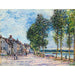 Reproductie van het schilderij La Seine À Bougival - Alfred Sisley