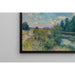 Reproductie van het schilderij La Seine à Bougival (1876) - Alfred Sisley
