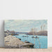 Reproductie van het schilderij La Seine à Port-Marly, tas de sable (1875) - Alfred Sisley