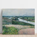 Reproduction of the painting La Seine à la Pointe d'Épinay - Gustave Caillebotte