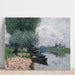 Reproductie van het schilderij La Seine près de Bougival - Alfred Sisley