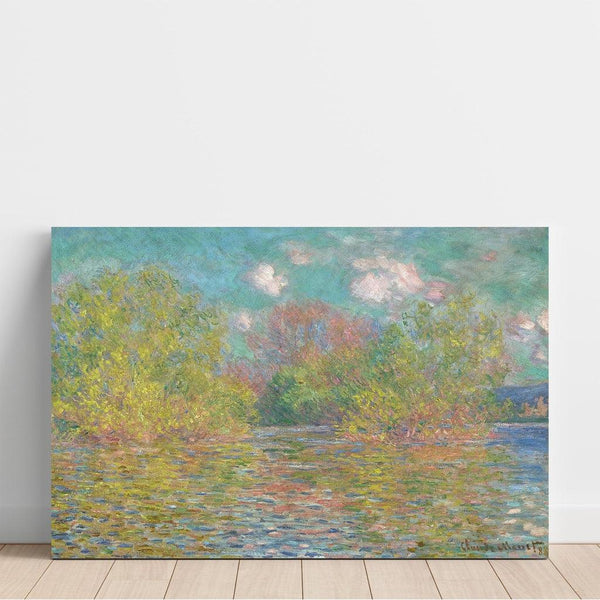 Reproductie van het schilderij La Seine près de Giverny - Claude Monet