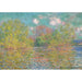 Reproductie van het schilderij La Seine près de Giverny - Claude Monet