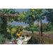 Reproduction of the painting La Sieste dans le jardin - Joaquín Sorolla