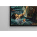 Reproductie van het schilderij De Zeemeermin - John William Waterhouse