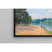 Reproductie van het schilderij De Theems met Hampton Church - Alfred Sisley