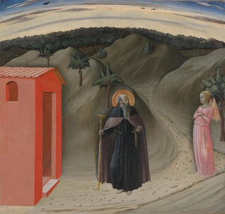 La Tentation de Saint Antoine l'Abbé - Maître de l'Osservanza