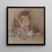 La Toilette - Robert Frederick Blum — framed artwork on a wall