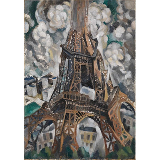 La Tour Eiffel - Robert Delaunay | Reproduction Tableau Décoration murale affiche copie