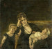 La Veuve - Alfred Stevens — weergave van het kunstwerk