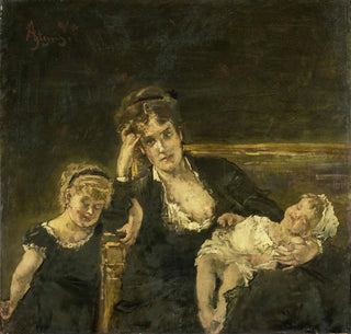 La Veuve - Alfred Stevens