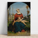 Reproductie van het schilderij L La Vierge, L'Enfant Jésus et Saint Jean - Jean-Léon Gérôme
