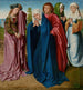 De Maagd, Johannes de Doper en de Drie Maria's - Gerard David — weergave van het kunstwerk