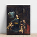 Reproduction of the painting of The Virgin of the Rocks - Leonardo da Vinci