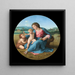 De Maagd van Alba - Raphaël — ingelijst kunstwerk aan de muur
