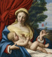 De Maagd der Rozen - Giovanni Battista Salvi da Sassoferrato — weergave van het kunstwerk