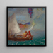 La Voile grise - Odilon Redon — ingelijst kunstwerk aan de muur