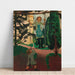 Reproductie van het schilderij De schommel in het Priorij - Maurice Denis