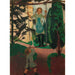 Reproductie van het schilderij De schommel in het Priorij - Maurice Denis