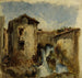 La cascade - Félix Ziem — weergave van het kunstwerk