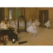 Reproductie van het schilderij De dansles - Edgar Degas