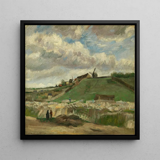 Vincent van Gogh - The hill of Montmartre with stone quarry.webp