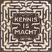 De kennis is macht - Carel Adolph Lion Cachet — gepresenteerd in een interieur