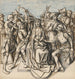 De doornenkroon van Christus - Circle Of Hans Holbein The Elder — weergave van het kunstwerk