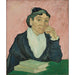 Reproductie van het schilderij De vrouw van Arles - Vincent van Gogh