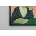 Reproductie van het schilderij De vrouw van Arles - Vincent van Gogh