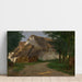 Reproductie van het schilderij De boerderij bij de ingang van het bos - Rosa Bonheur