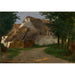 Reproductie van het schilderij De boerderij bij de ingang van het bos - Rosa Bonheur