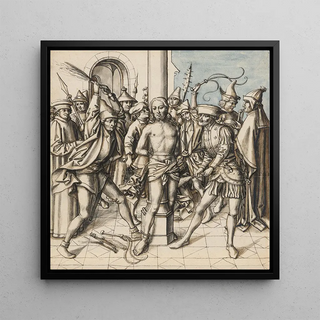 La flagellation du Christ - Cercle de Hans Holbein l'Ancien